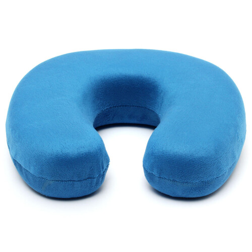Soft Velour Memory Foam U Shaped Pillow Comfort Neck Support Car Cushion Pillow 2