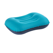 (Green) Camping Inflatable Pillow Outdoor Travel Air Pillow Neck Camping Sleeping Pillow Fast Portable Tpu Elastic Fabric