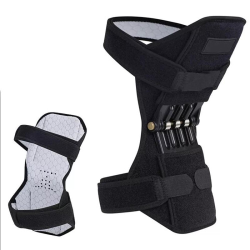 (2: one pair) A9 Knee Stabilizer Pad Rebound Spring Force Knee Support Sports Knee Protective Gear