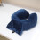 28x28x13cm Blue Slow Rebound Memory Cotton Neck Pillow U Type Pillow Storage Pillow 8