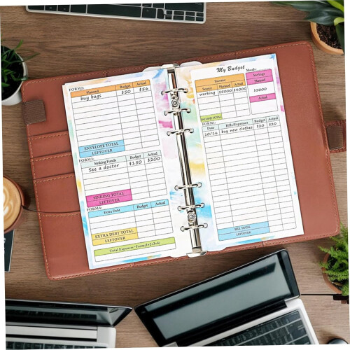 A6 Planer Inserts Set for 6-Hole Binders with Weekly Monthly Plans 1