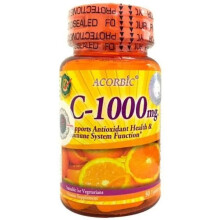 Acorbic C-1000mg High-Potency Vitamin C Supplement for Immune System Support, Antioxidant Protection & Daily Wellness