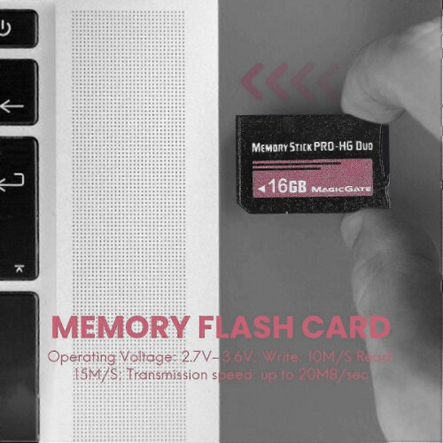 16GB Memory Stick Pro Duo Flash Card PSP Cybershot Camera 2