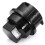 (Black) 1/5/10/20 x 24mm Plastic Wheel Lug Nut Cover Cap 5