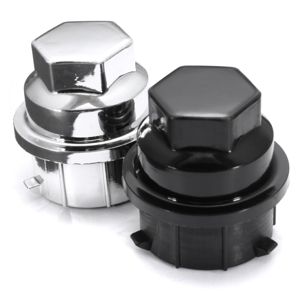 (Black) 1/5/10/20 x 24mm Plastic Wheel Lug Nut Cover Cap-image-OPC-PJHTMPD-NEW