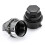 (Black) 1/5/10/20 x 24mm Plastic Wheel Lug Nut Cover Cap 3