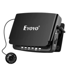 (B) Underwater Fish Finder Fishing Camera Underwater Hunting Camera Lights Off Function Fishfinder IP68 15 20m 4.3 inch 1000TVL