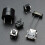 DIY C51 Mini Creative Simple White Desktop Electronic Clock Kit 9