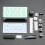 DIY C51 Mini Creative Simple White Desktop Electronic Clock Kit 3