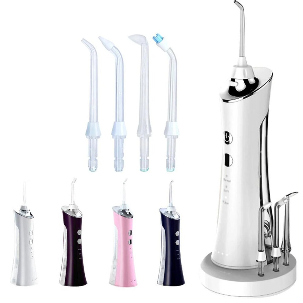 Greenzech Pink (Pink) Portable Oral Irrigator Water Dental Flosser Teeth Cleaner