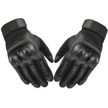 (Army Green, XL) Touch Screen Military Tactical Airsoft Full Finger Gloves Hard Knuckle Outdoor