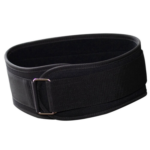 Gewichthebergürtel M 77-93 cm schwarz EVA-Polyester