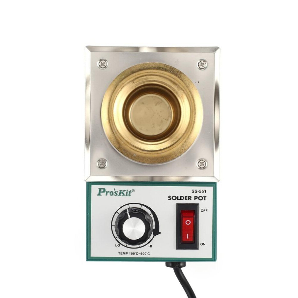 150W Solder Pot Tin Melting Soldering Desoldering Bath 100-600 Degree Welding Tool 9495687801872