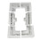 (White) 6pcs Solar Panel ABS Corner Cable Mounting Corner Bracket Roof Mount 7