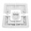 (White) 5pcs Solar Panel Corner Bracket Roof ABS Drill-Free Mounting for Caravan RV Yacht 4