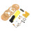 DIY LED Digital Watch Electronic Clock Kit With Transparent Cover 1