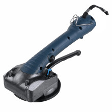 (Two Batteries, 24V) 12V/24V 125mm 5 Speed Electric Tiler Tiling Machine Vibrator Suction LED Ceramic Floor Tile Tiler Power Tools
