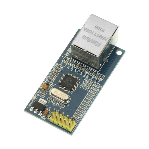 HW-243 W5500 Ethernet Network Module Hardware TCP/IP 51/STM32 Microcontroller Program 1
