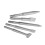 5PCS Impact Drill Chisel Set, 40Cr Steel, 26cm Flat & Point Bits 9