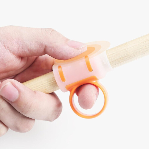 Drumstick Control Hammer with Non-Slip Grip, Drumstick Trainer for Beginners, Adjustable Clip for Enhanced Performance 1