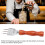 304 Stainless Steel Ice Chipper with Wooden Handle, Kitchen Tool 5