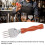 304 Stainless Steel Ice Chipper with Wooden Handle, Kitchen Tool 4