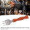 304 Stainless Steel Ice Chipper with Wooden Handle, Kitchen Tool 4