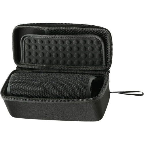 Portable Speaker Bag with Handle, Soft Lining, Mesh Pocket for Accessories, Compatible with Various Speaker Models 2