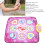 Kids Realistic Electronic Dance Mat, Foldable, 4AA Battery Operated 4