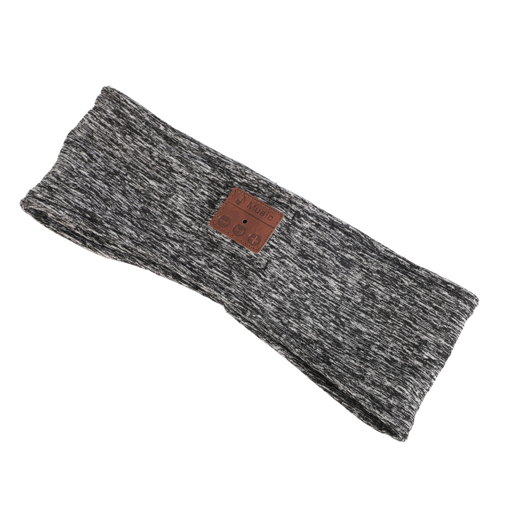 Heather Bluetooth 5.2 Music Headband For Sleep & Sports Grey 7641339053546