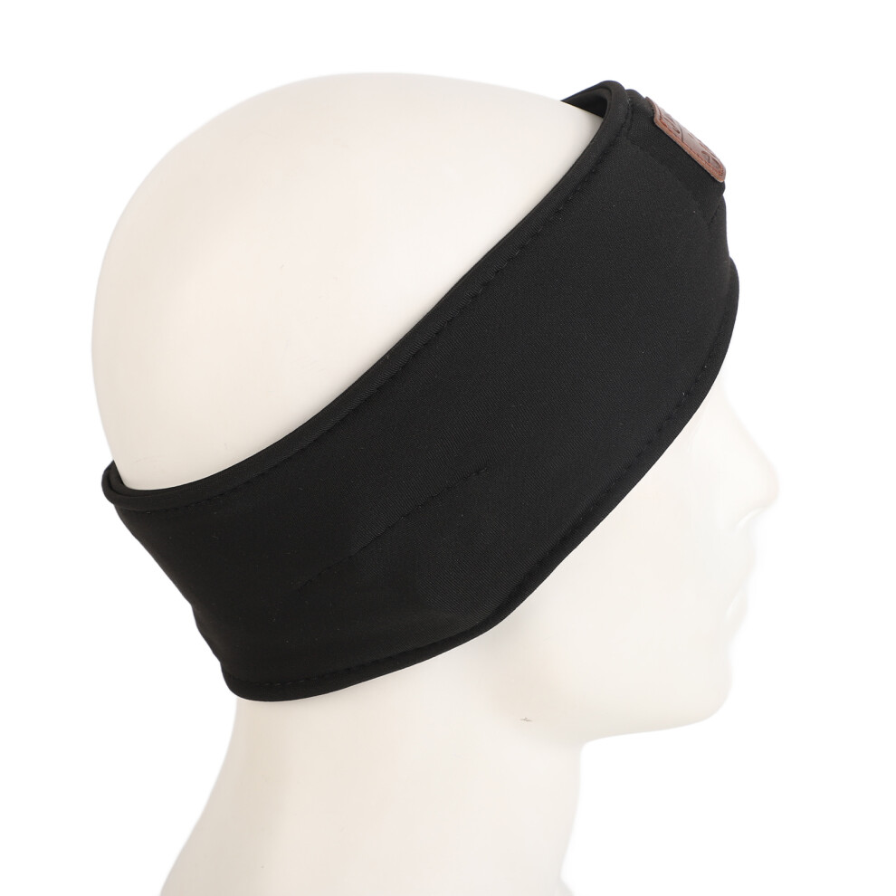 Bluetooth 5.2 Sports Headband With Built-In Sleep Headphones Black 7901339053534
