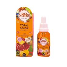 8888 Total Double Face Beauty Serum AHA Collagen Glutathione With Vitamin B,C,E - 40g