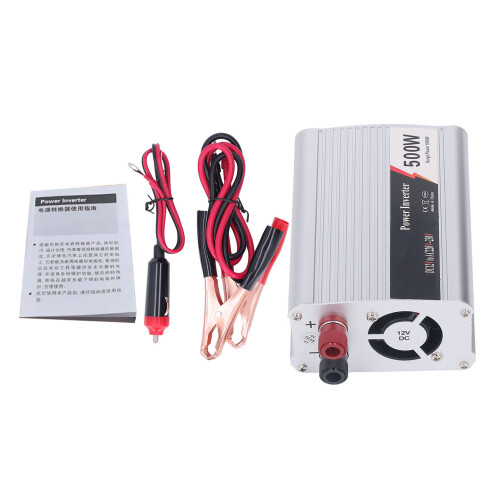 Auto-Wechselrichter 500 W 12V–230V 5V USB Sinuswelle 2