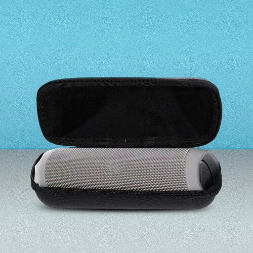Hard Shell Protective Case for Speakers, Shockproof and Dustproof, Carry Bag for Compatible Models, Black, Robust Material 1
