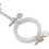 Clarinet Marching Lyre, Portable Sheet Music Holder, Adjustable Notes Clip for Stage Performances, Lightweight Design 2