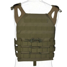 Tactical Vest Quick Response Ontological Vest 1000D Molle Chest Rig OD Military Plate Carrier Waistcoat 40cm-45cm