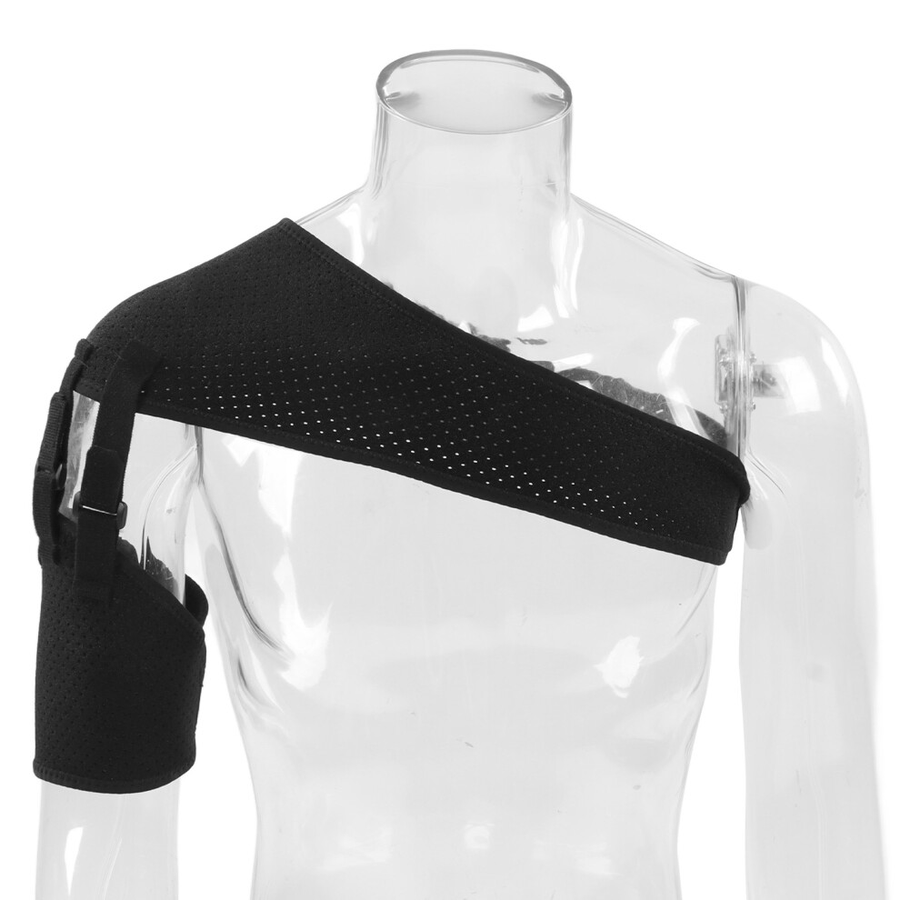 Adjustable Polyurethane Recovery Shoulder Brace, Breathable & Stable for Adults