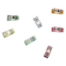 100PCS Plastic Sewing Clips, Strong Fixation, 2.7x1cm, Random Color
