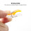100PCS Plastic Sewing Clips, Strong Fixation, 2.7x1cm, Random Color 4