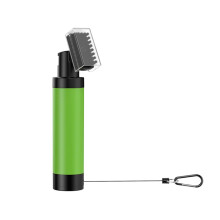 Golf Cleaning Kit with Golf Club Cleaning Brush, Microfiber Towel, Groove Sharpener Brush, and Water Spray Bottle, Green