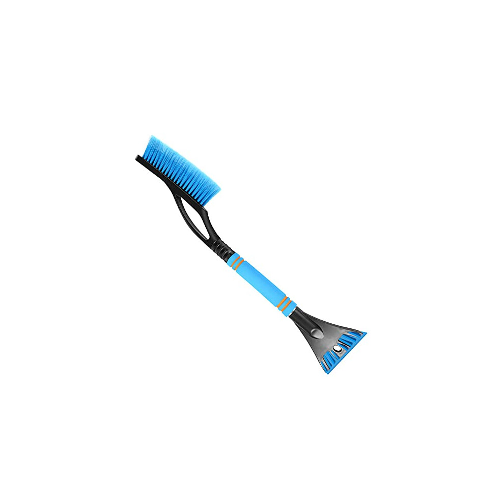 Ice Scraper Car With Broom For Audi Q5 2008-2017, Premium Abs Ergonomic Snow Scraper, Windscreen Tool Blue 6947110002743