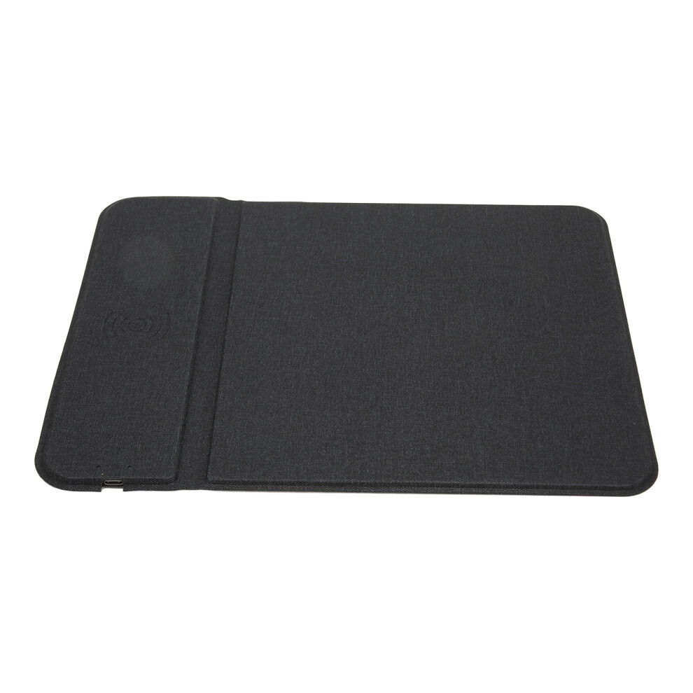 15W Qi Charging Mouse Pad, 300X220mm Fast Wireless Charger Black 5021339062021