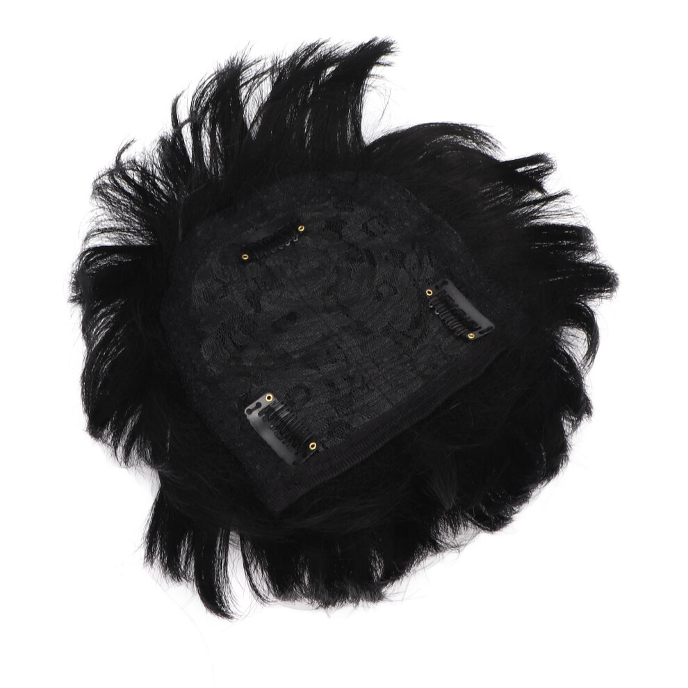 Men's Handsome Toupee with Fluffy Design Ideal for Halloween and Cosplay