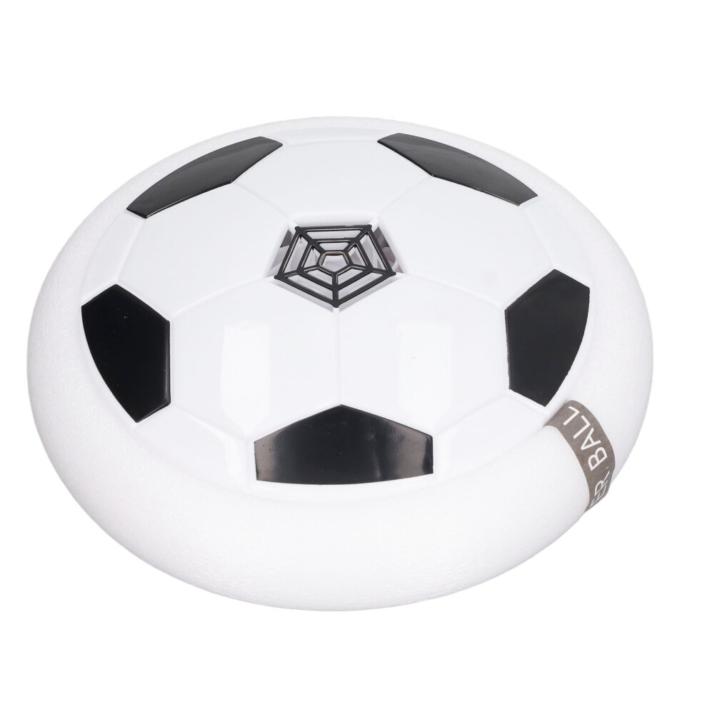 Floating LED Soccer Toy - Interactive Hover Ball with Light & Foam Bumper White