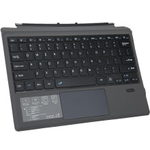 Verbindung 10 Meter Übertragung Trackpad Tastatur Magnetische Absorption Gebürstetes Aluminium für Pro3/4/5 Tablet PC