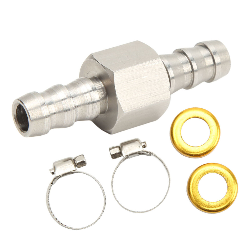 304 Stainless Steel Fuel Line T Fitting Adapter With 3/8In Npt Port 8731339064068