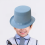 (Μαύρο παιδικό mod) Vintage Derby Hat Στολή Μάγου Cosplay Στολές Halloween Είδη πάρτι Τζέντλ 5