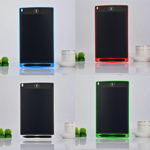 (Χακί) LCD γραφική ταμπλέτα για παιδιά, πολύχρωμο μπλοκ σχεδίασης με σκίτσα 2