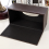 (Nero) Porta fazzoletti in pelle PU, dimensioni standard 5
