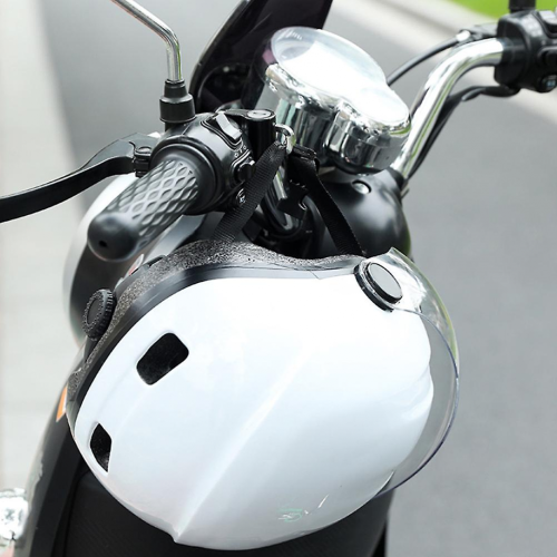 Lucchetto per casco da moto, impermeabile e antiruggine, gancio per appendere il casco, lucchetto antifurto per auto e batteria 2